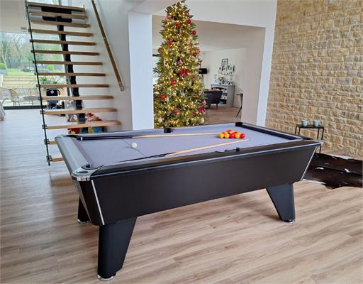 Signature League Players Edition Slate Bed Pool Table: All Finishes